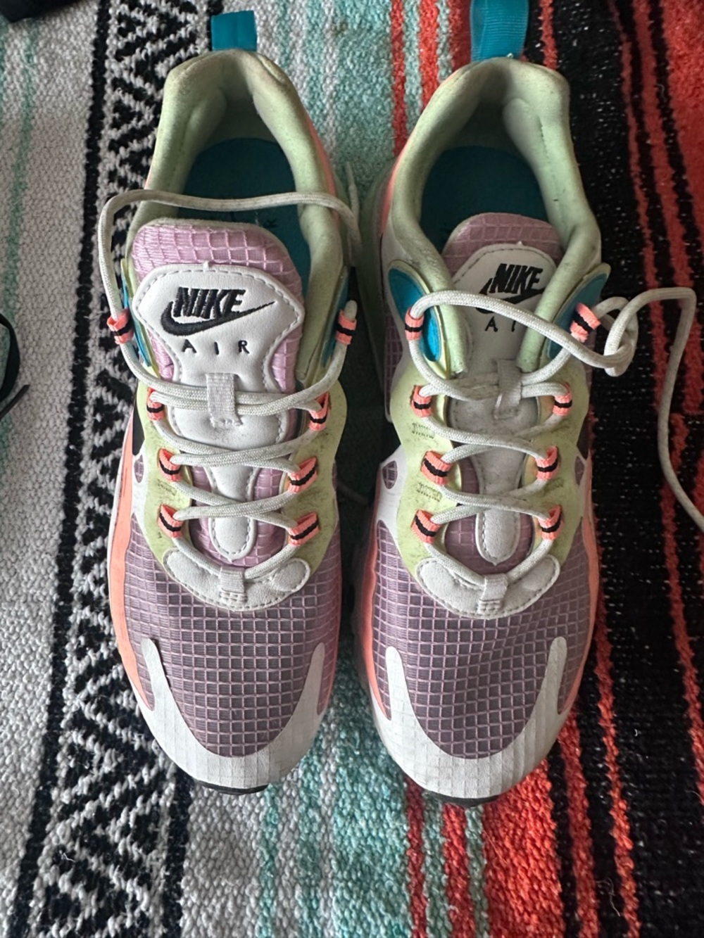 Nike Kids Pastel Purple, Pink, Mint & Teal Air Sneakers
